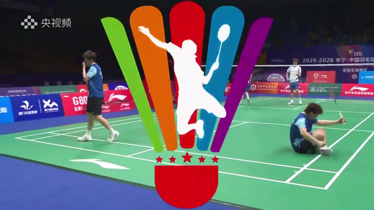 郭新娃／刘圣书 🆚 蒋振邦／魏雅欣｜辽宁极兔李永波 🆚 青岛仁洲｜2025中国羽毛球超级联赛第十一轮