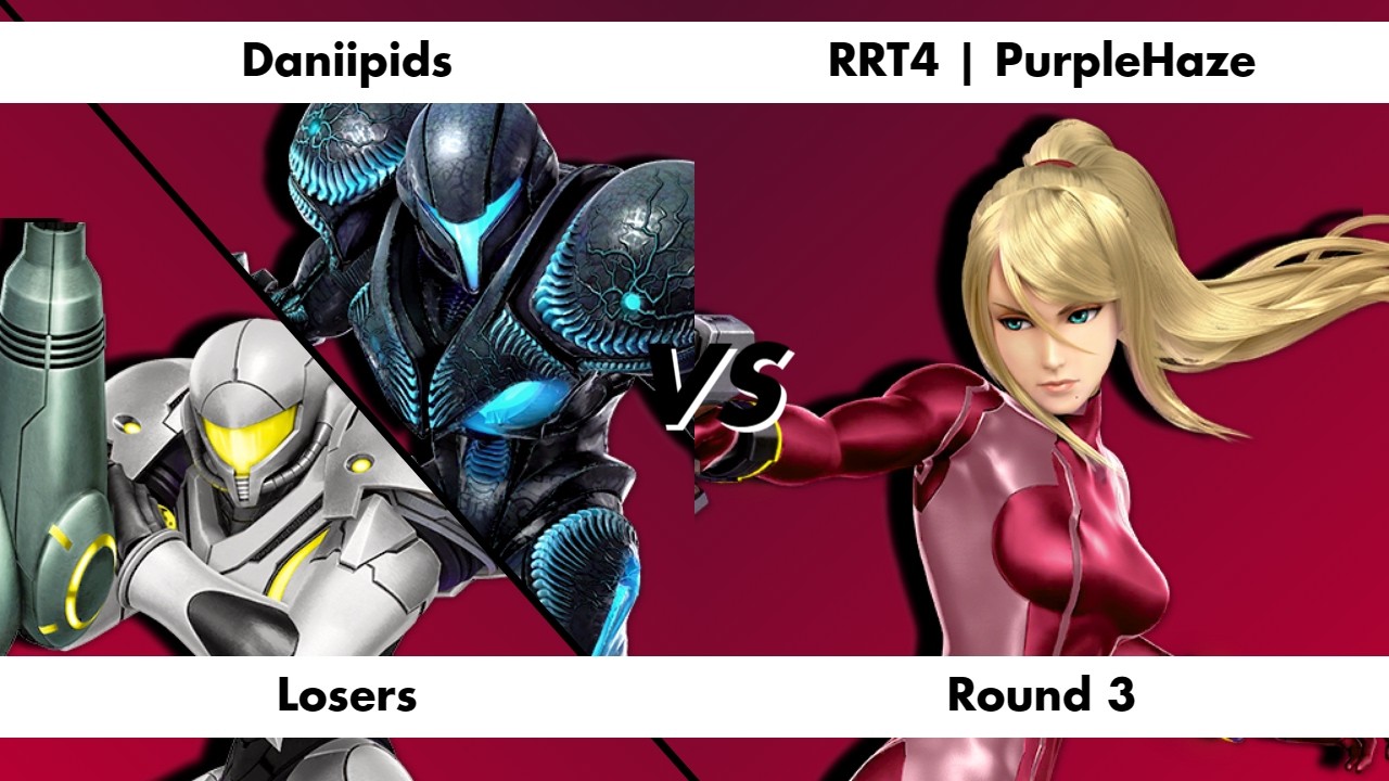 Mashers Dojo - Daniipids (Samus/Dark Samus) vs. RRT4 | PurpleHaze (Zero Suit Samus) - Losers Round 3