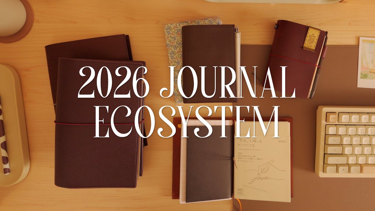 Экосистема журналов 2026 года | Paper Republic, Traveler's Notebook, Gillio Pocket Slim Compagna