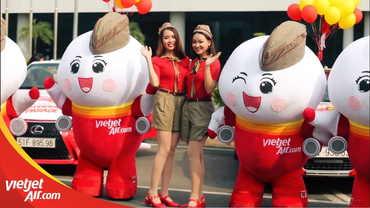 Amy Quậy Tung Cần Thơ Khai Trương 5 Đường Bay Mới Cùng Vietjet