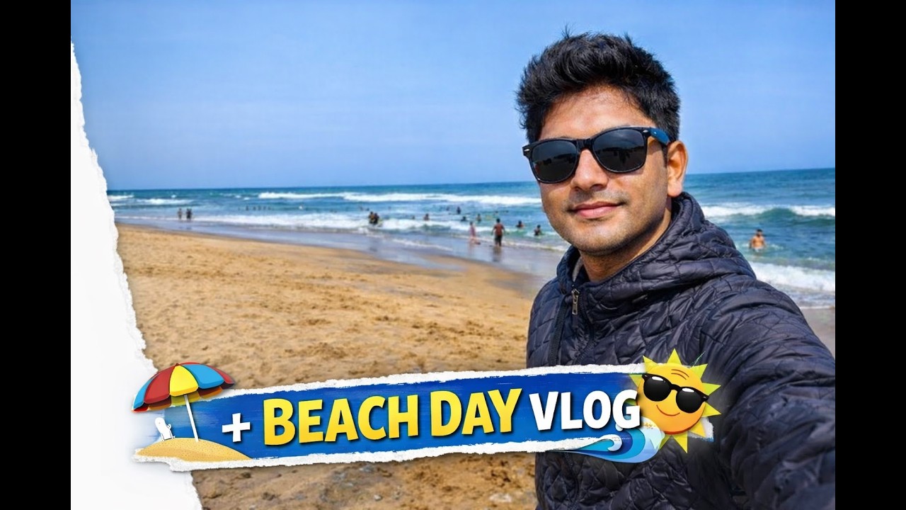 Going to the Beach in Chennai 🛟⛵🛥