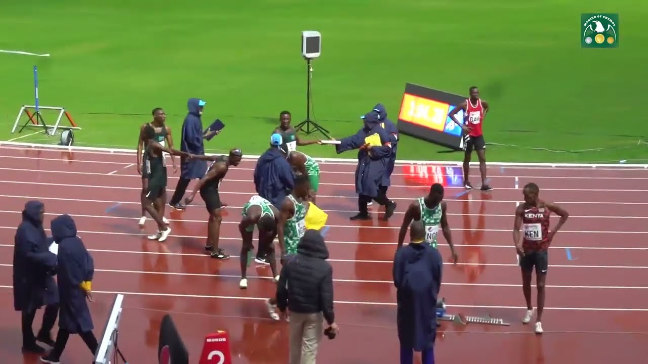 TEAM BOTSWANA WINS GOLD IN THE MEN'S 4X400M RELAY  AT THE AFRICAN SENIOR ATHLETICS CHAMPS 2022