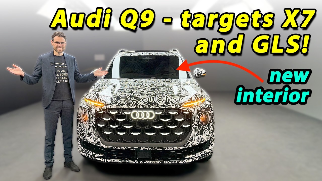 Audi&rsquo;s HUGE luxury SUV! First-ever Audi Q9 attacks BMW X7 and Mercedes GLS!