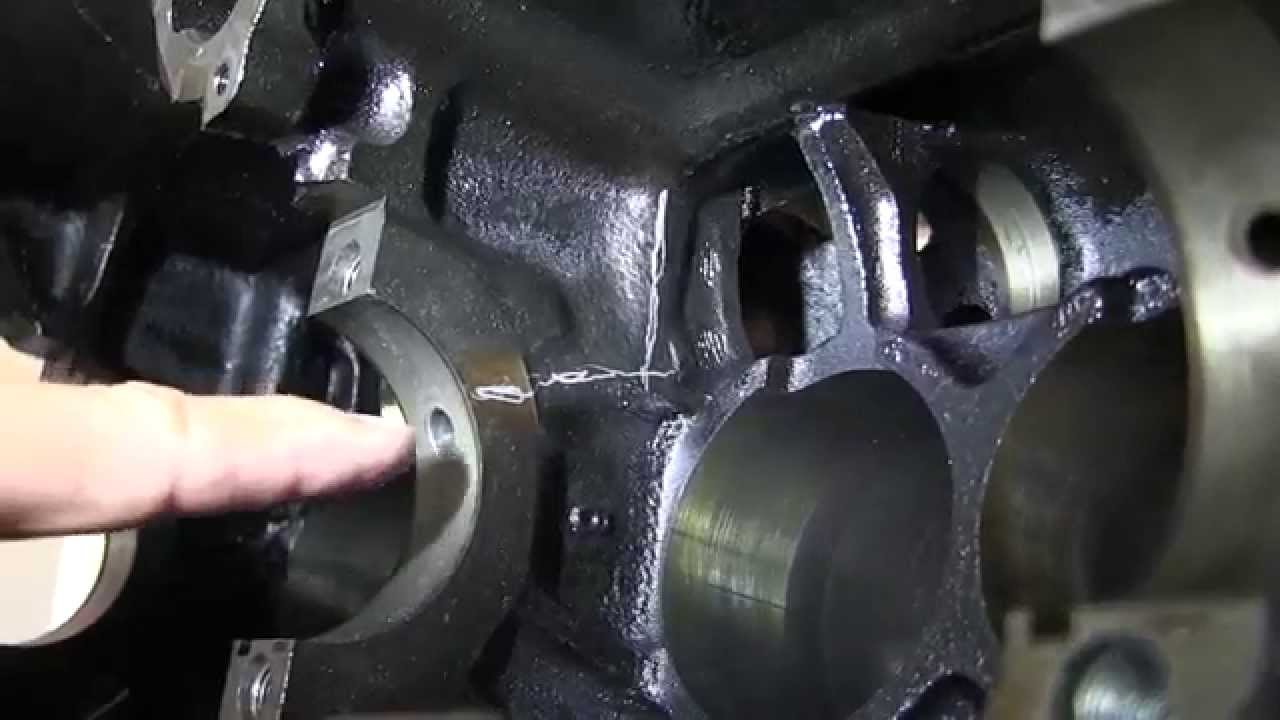 My 79 Triumph Spitfire 1500 enlarge center oil passage to 5/16ths inch