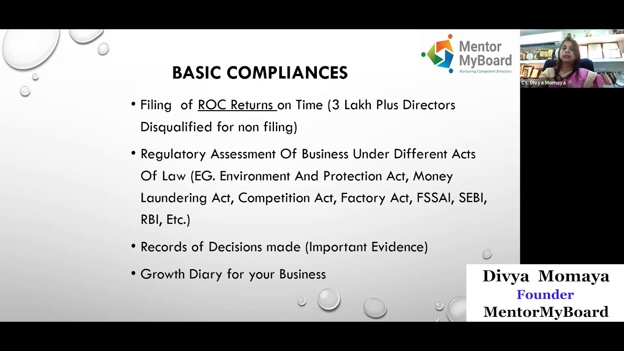 What are the basic compliances in MSME?