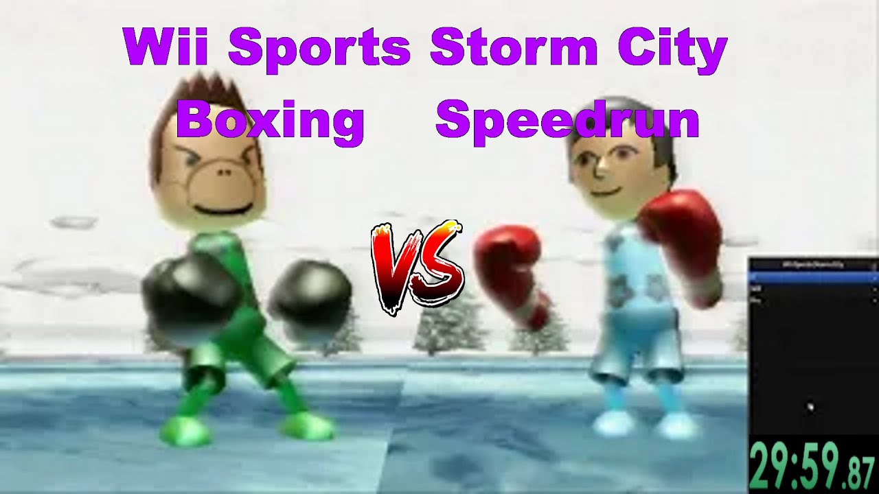 Wii Sports Storm City Boxing 0-Matt Speedrun