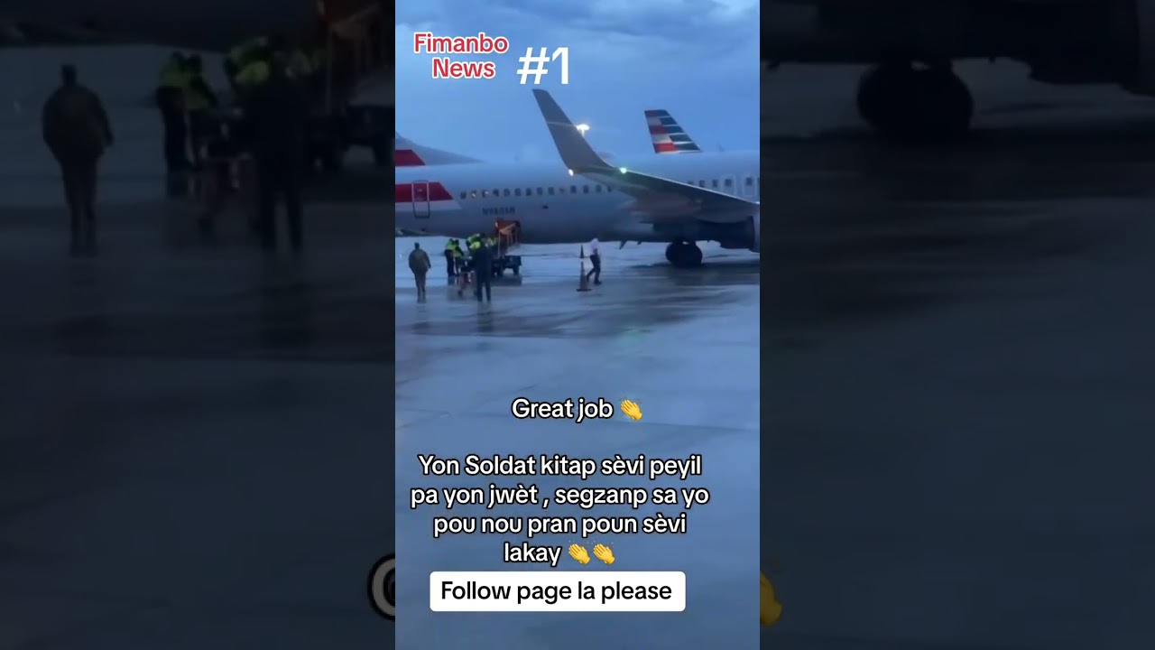 Yon solda ameriken menm l&egrave;l mouri K&ograve; li gen gwo val&egrave;, nou menm k&ograve; Polis yo c chyen ki manje anpil
