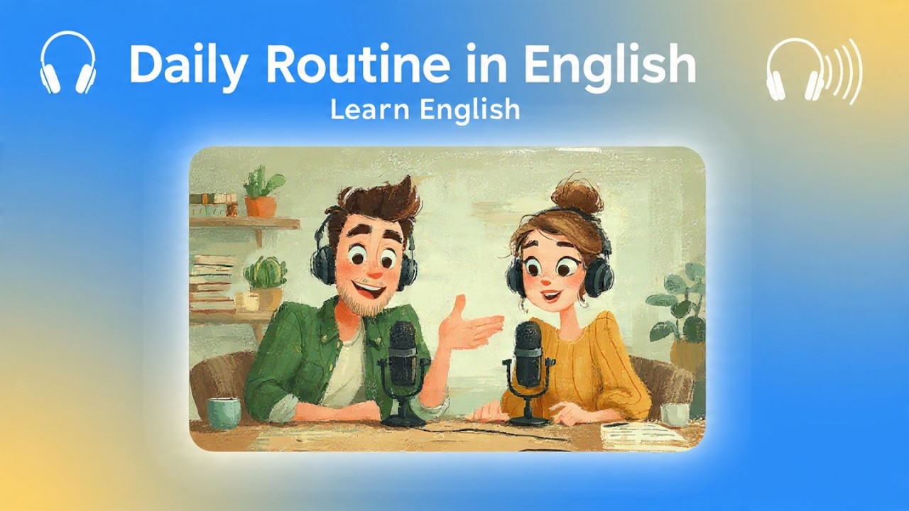 English Podcast For English Learners | Talk About Your Daily Routine in English