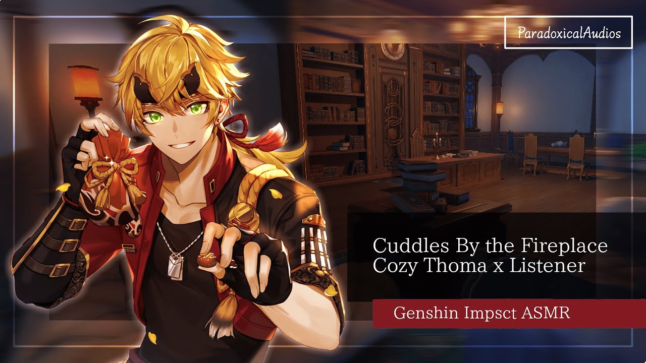Cuddles by the Fireplace | Alone in Your Rental Home | Thoma x Listener | Genshin Impact ASMR