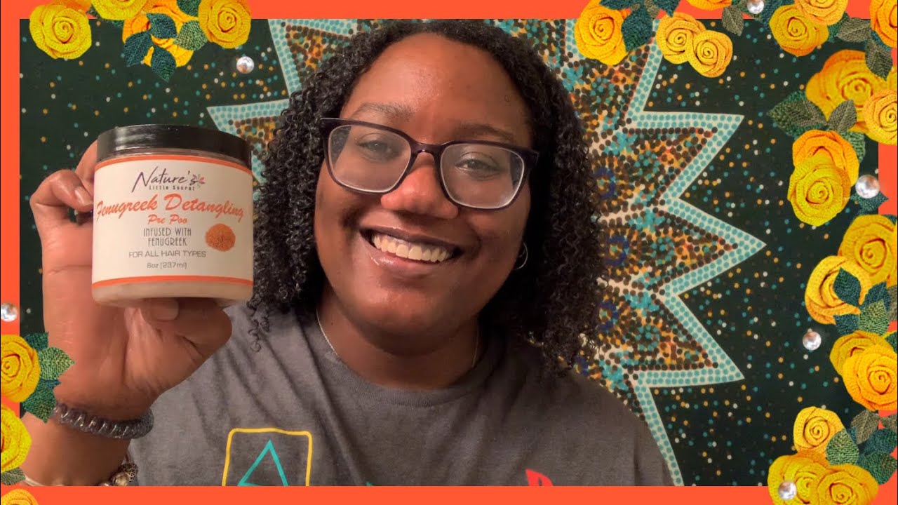 NATURE’S LITTLE SECRET FENUGREEK DETANGLING PRE POO REVIEW & DEMO | Curly Tells