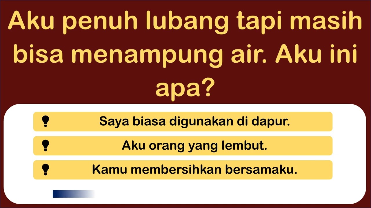 Berani Coba? 10 Teka-Teki Seru + Fakta Menarik 🤔