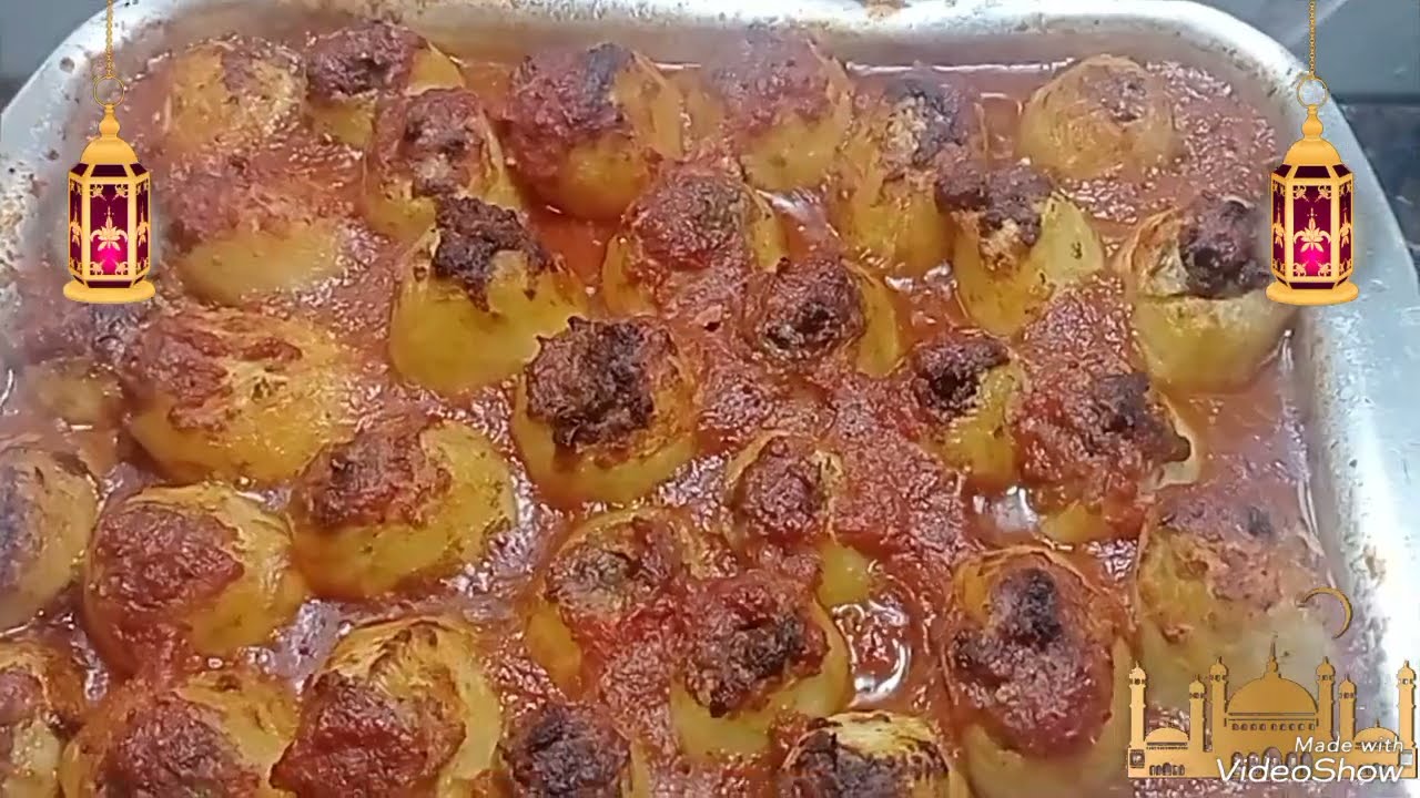 اجمل طريقه عمل بطاطس با اللحمه المفرومه تعمليها علي فطاررمضان. جربيها. حلوه جدا 🌹👍