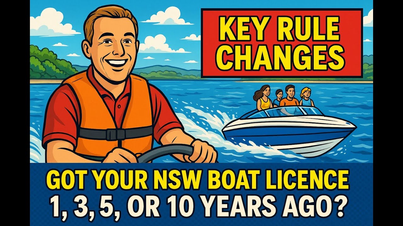 NSW Boat Licence Renewal 2025 | Key Rule Changes You NEED to Know 🚤