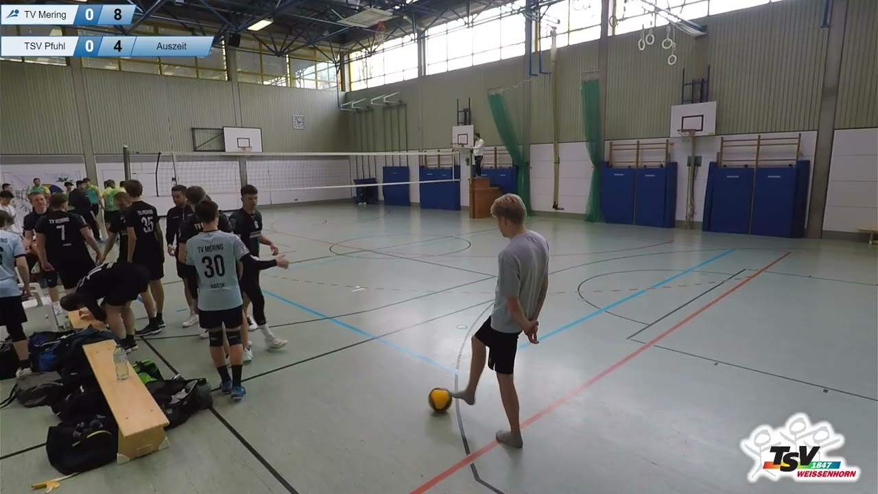 Volleyball Bezirkspokal Finale Schwaben Herren 2025 - Teil 2
