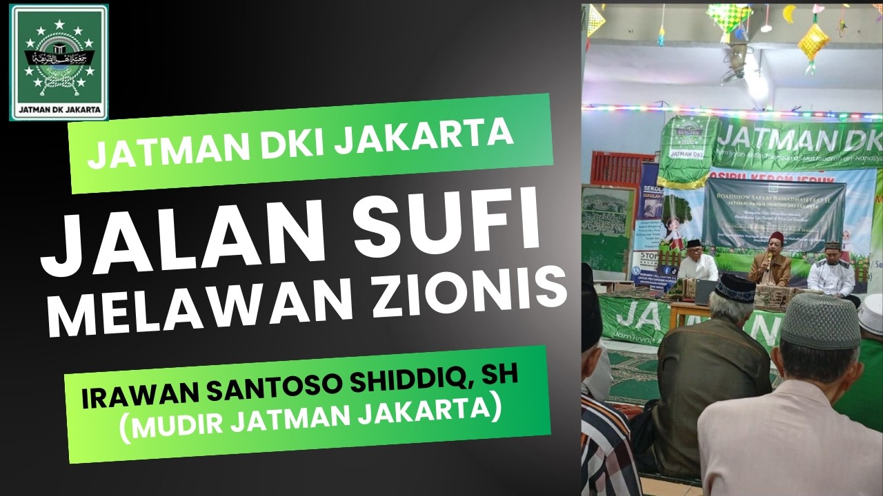 SUFI ADALAH MUSUH TERBESAR ZIONIS