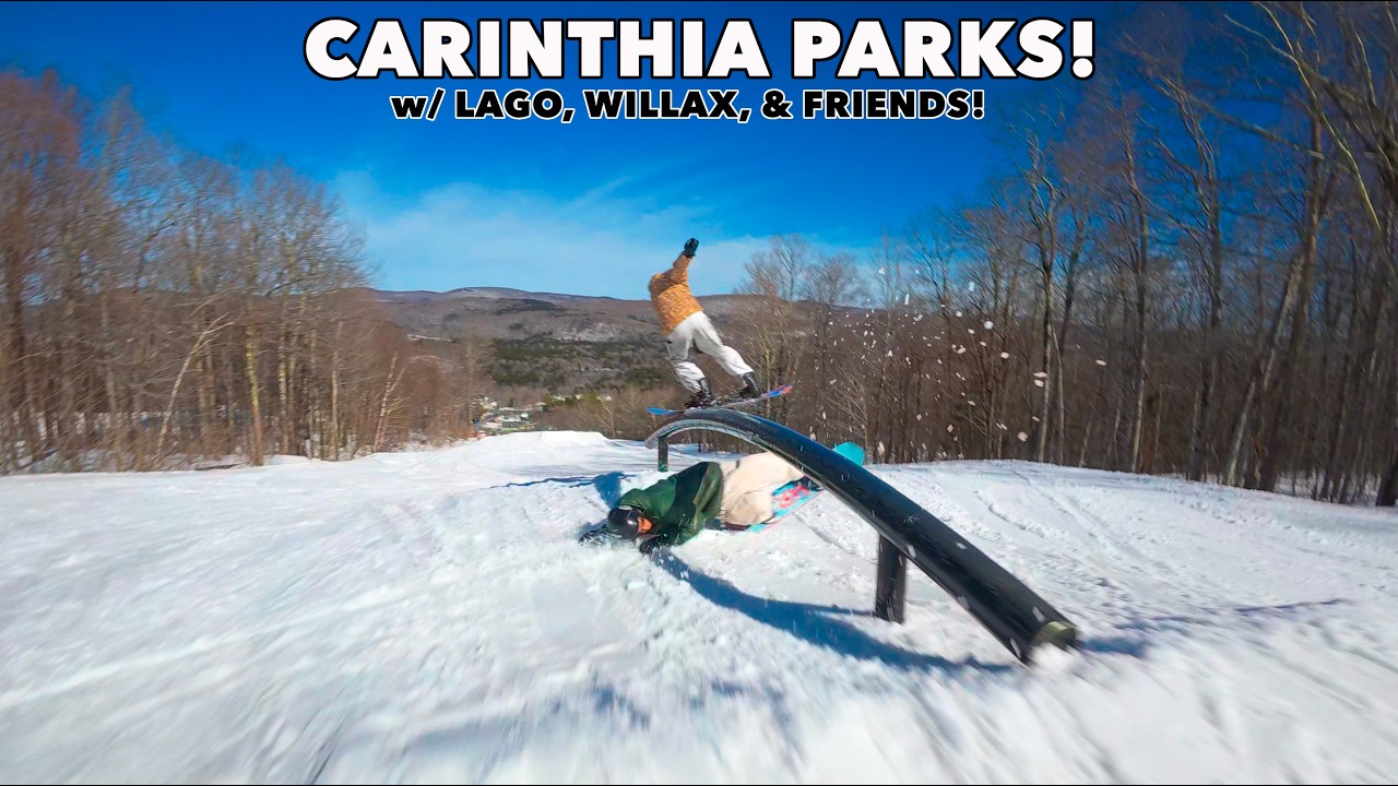 TEAM Snowboarding w/ SCOTTY LAGO, CASEY WILLAX & The OVERSTOKER!!