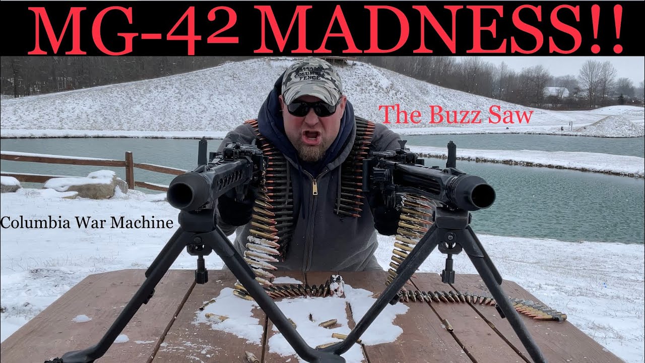 БЕЗУМИЕ MG-42!!! Лучшее видео про MG-42!!!