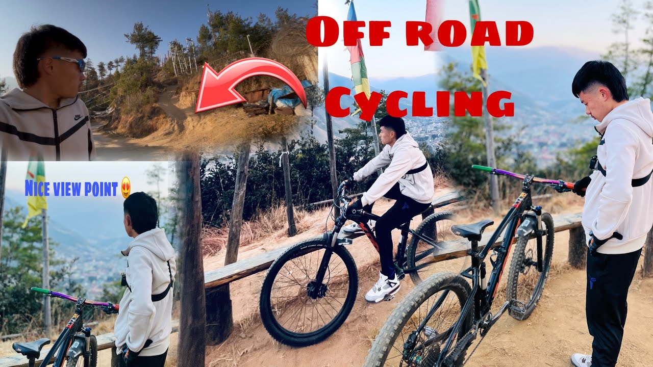 Jungle ma cycle ride😍mountain biking Bhutan 🇧🇹 #newvlog #riding #share #foryou #viral 