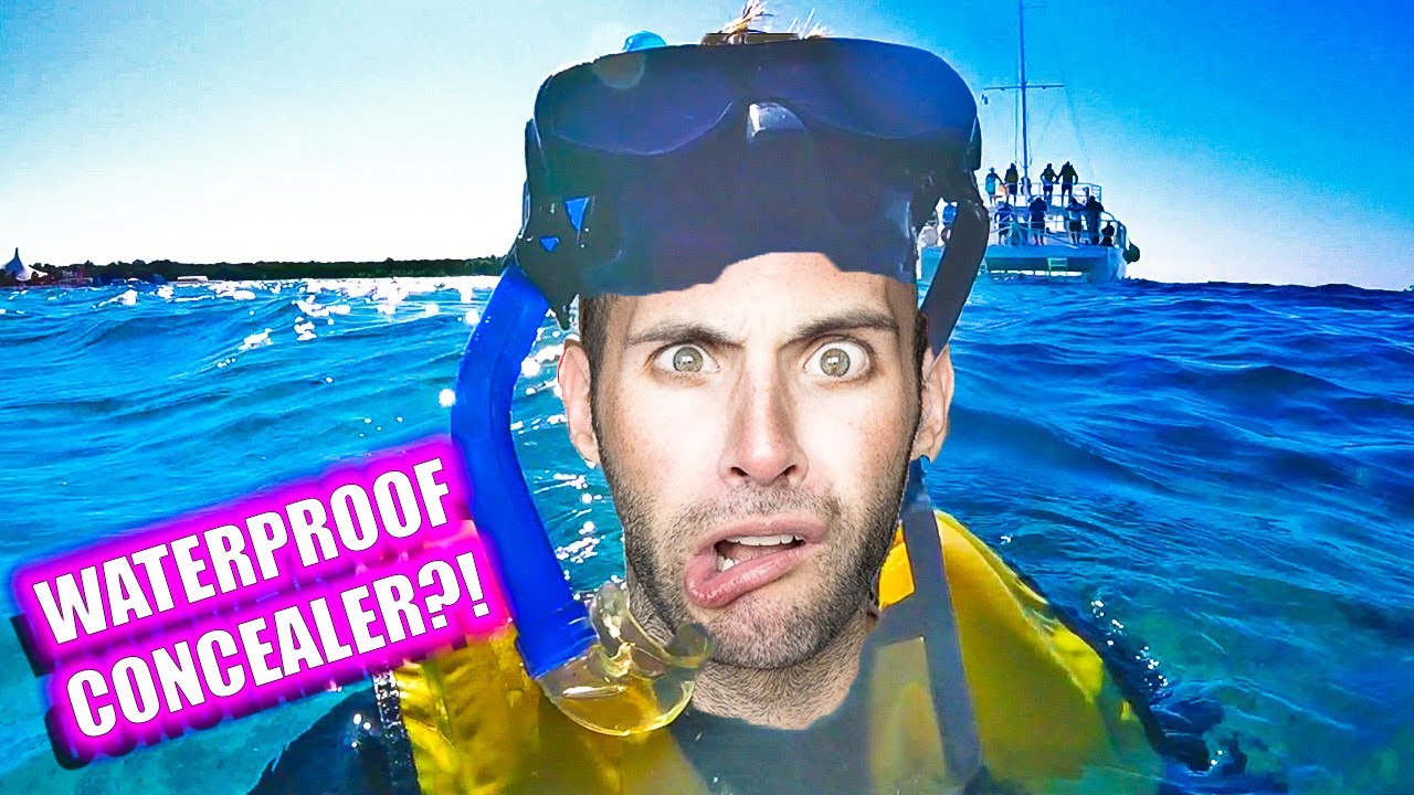 Testing WATERPROOF Concealer UNDERWATER | IT Cosmetics ByeBye Under Eye Review | Wear Time Test
