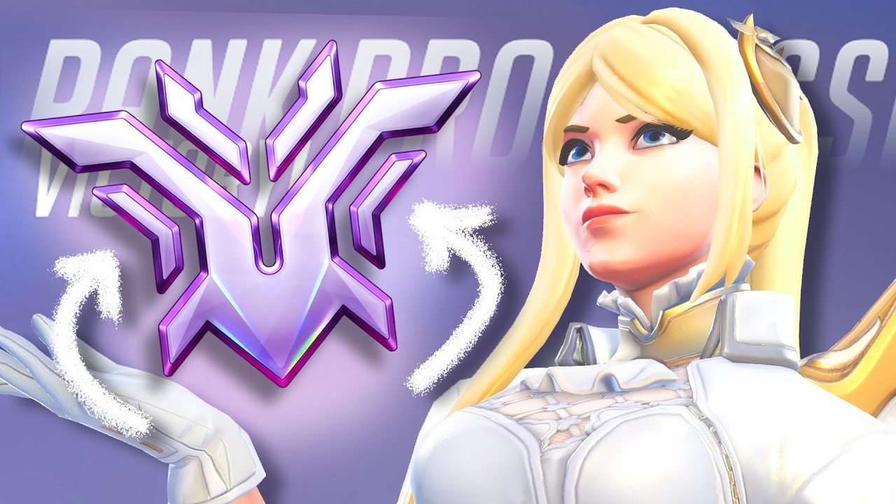 Как я достиг звания ЧЕМПИОНА в Overwatch, играя за Мерси.