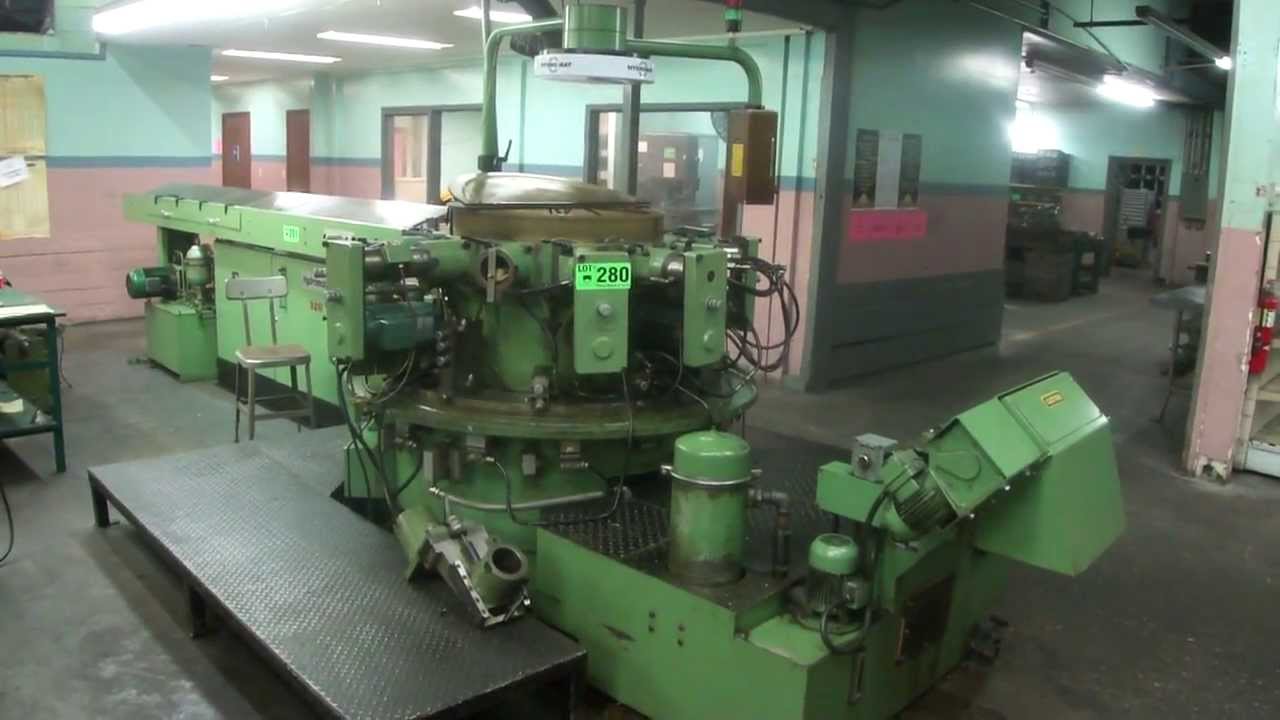 Hydromat HW25-12 rotary transfer machine, Graff Machine Tools