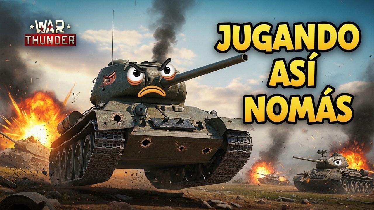 Entré a jugar War Thunder y pasó esto | T-34