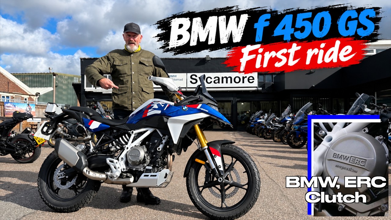 Первые впечатления от BMW F 450 GS