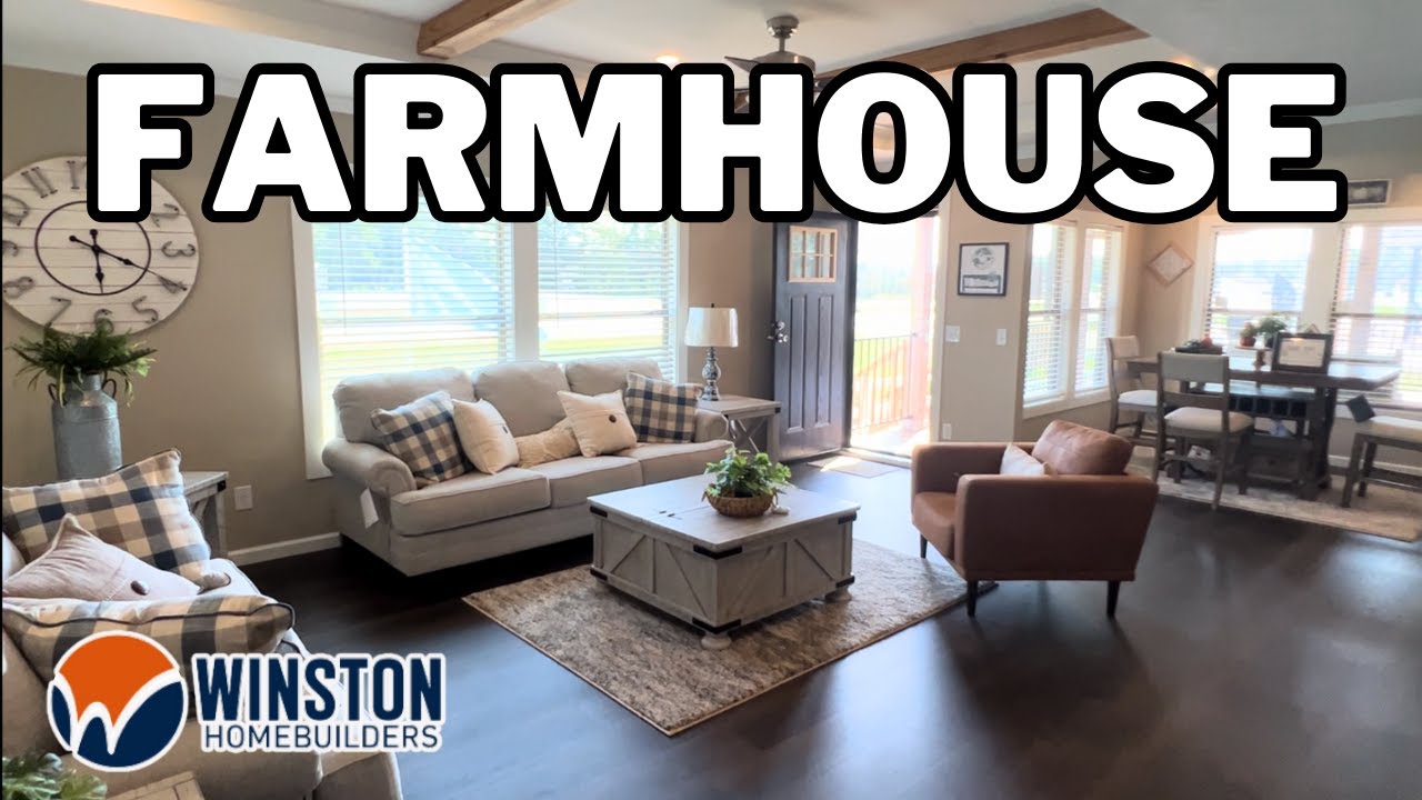This one is beautiful inside and out!  The Addison Farmhouse by Winston Homebuilders!
