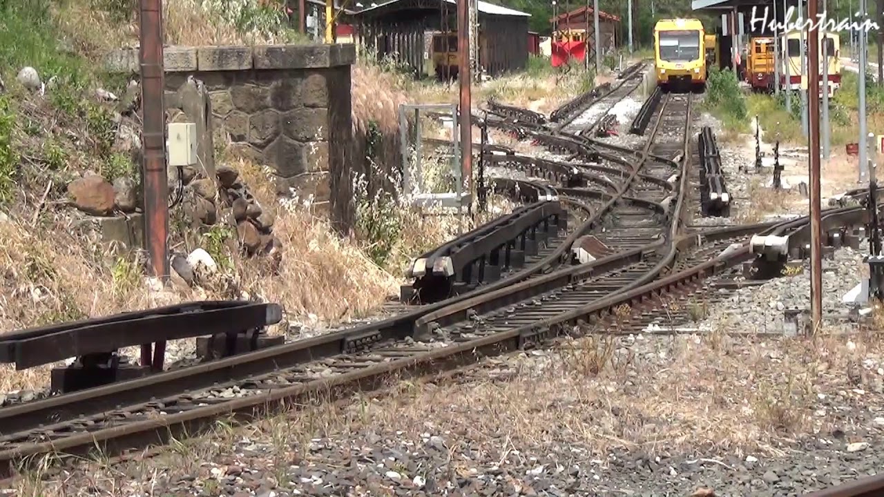 Train réel : départ du Train Jaune - juin 2019 - Vidéo 288 HD