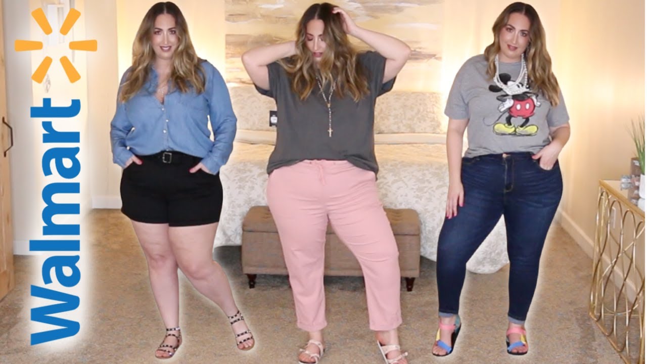 MUST HAVES! Walmart Spring Plus Size Try On Haul | UHAPI BEAUTY
