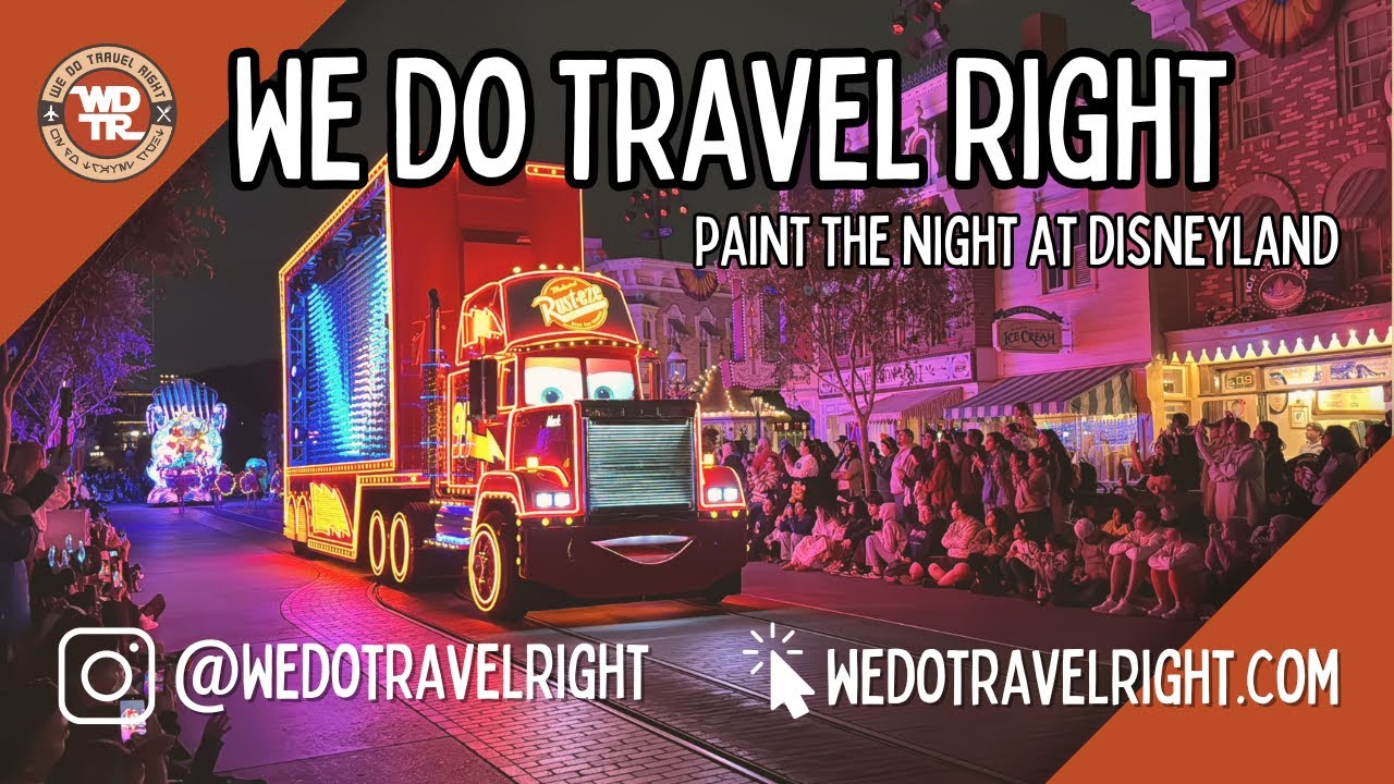Paint the Night Parade at Disneyland