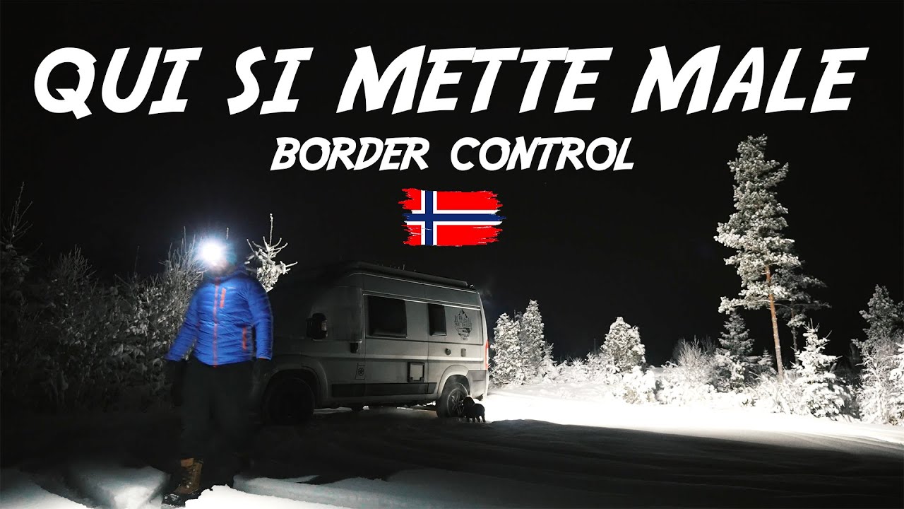 FERMATO dalla POLIZIA appena entrato in NORVEGIA! 👮🏼 🚔 🚨