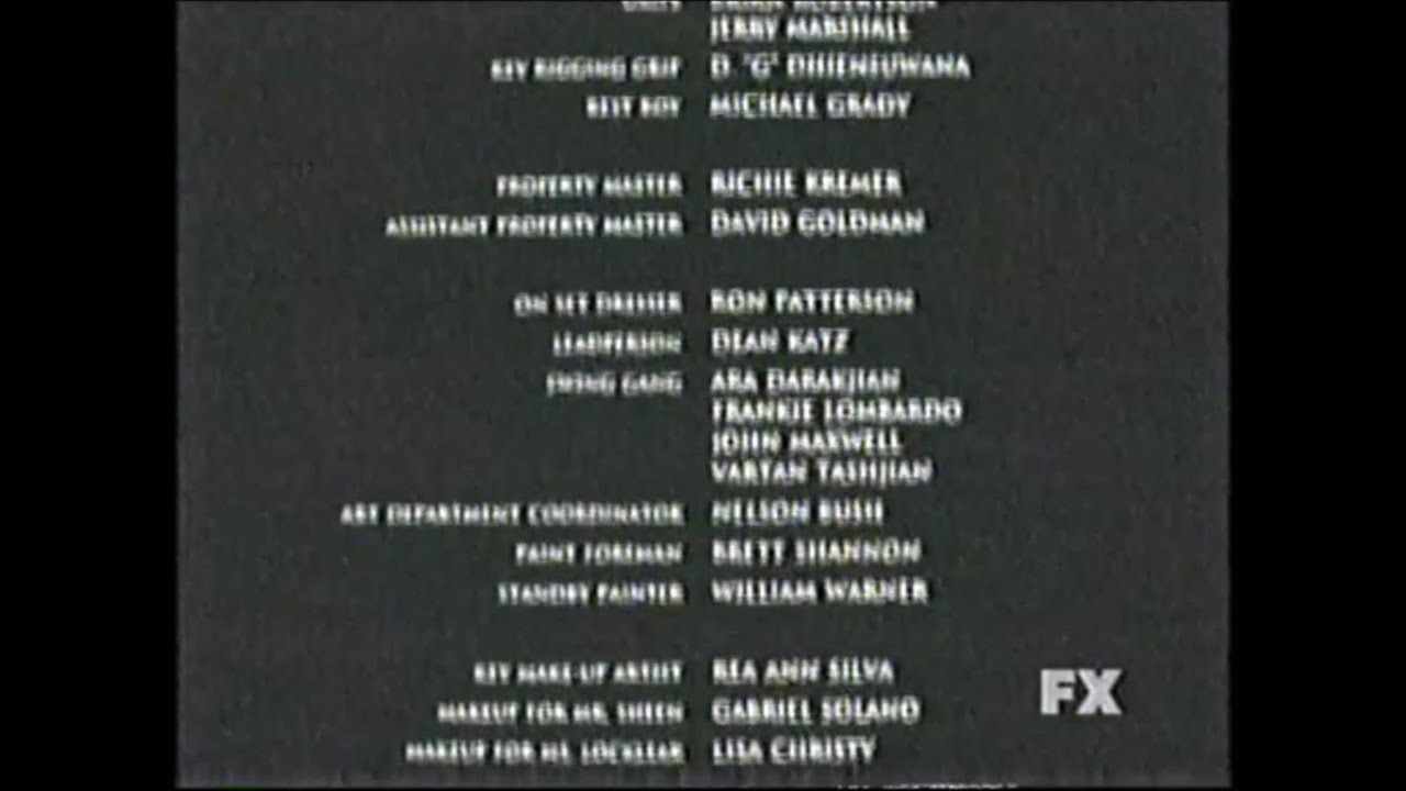Money Talks (1997) End Credits (FX 2008)