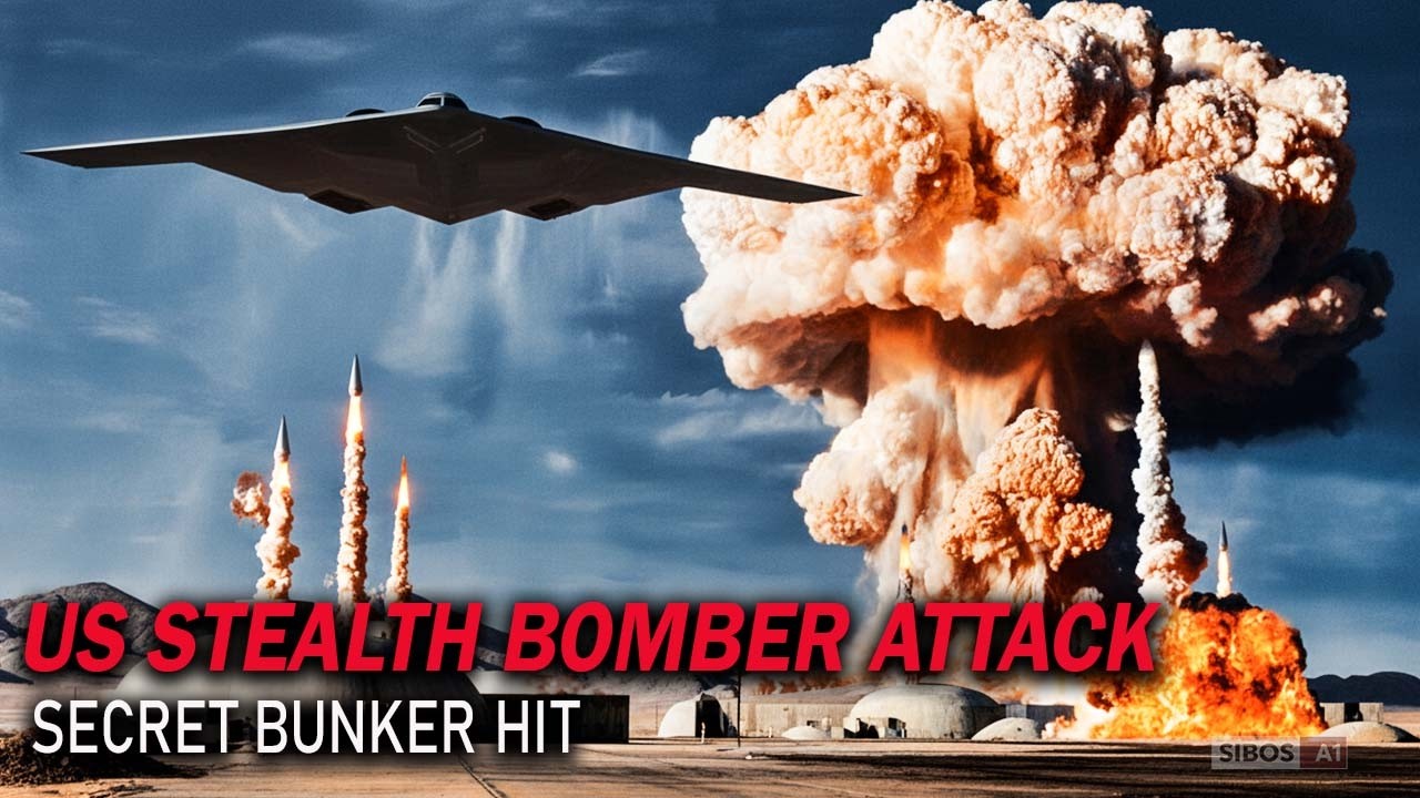 B-2 Spirit Strikes Iran’s Secret Missile Bunker