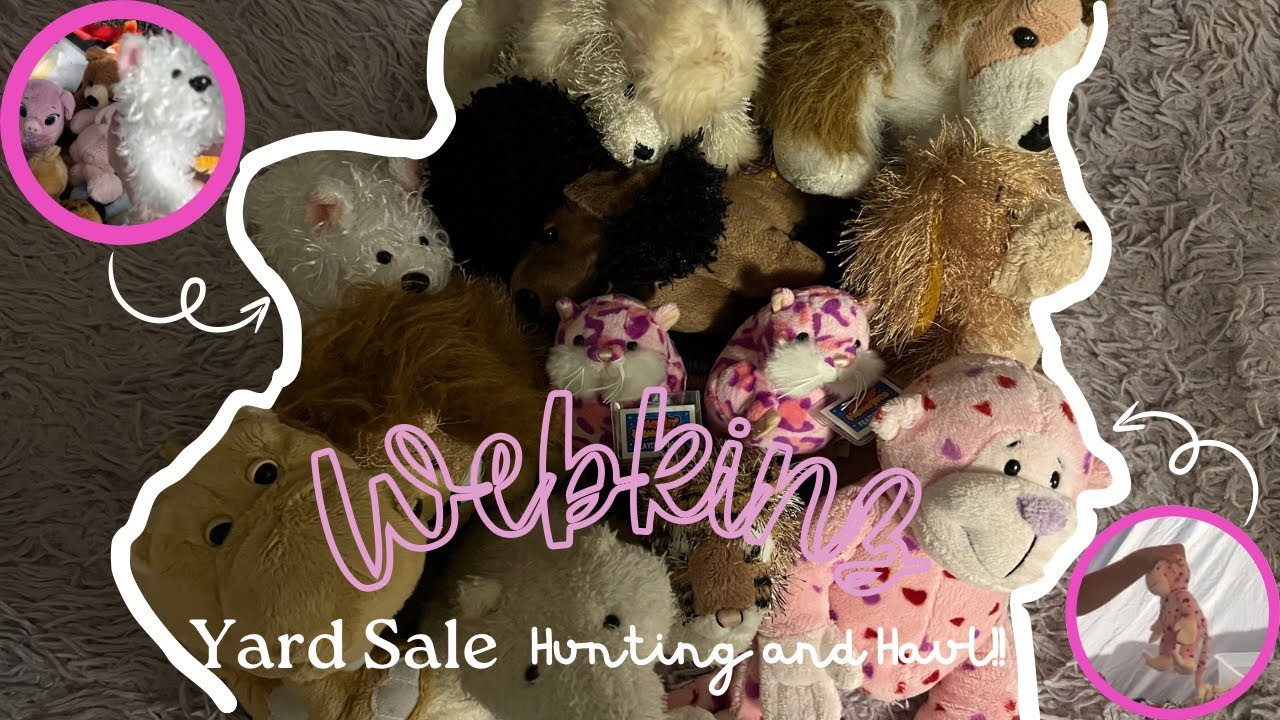 Webkinz: At Yard Sales and Goodwill (Hunting and Hauls!!)