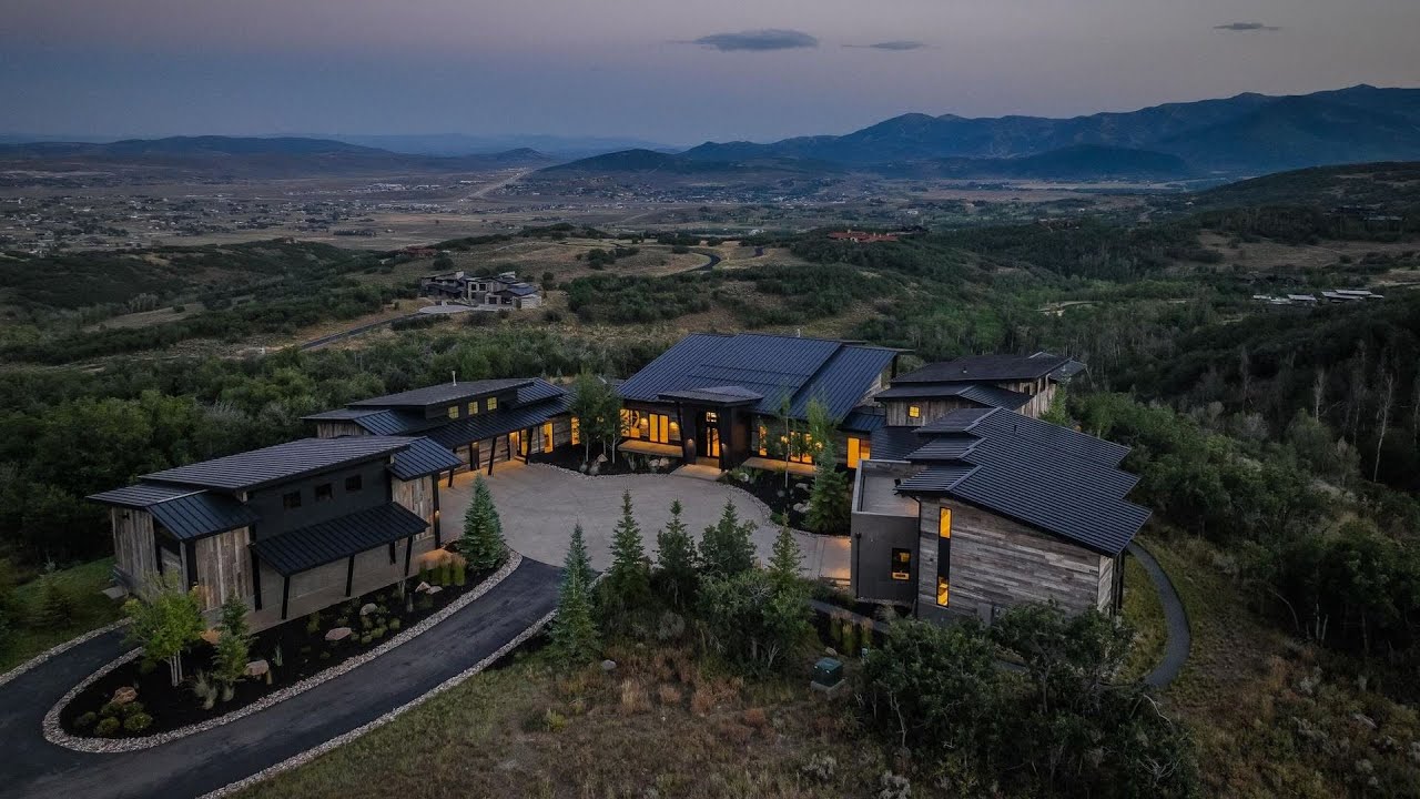 $14,995,000! Spectacularly unique property with amazing views throughout the region in Park City, UT