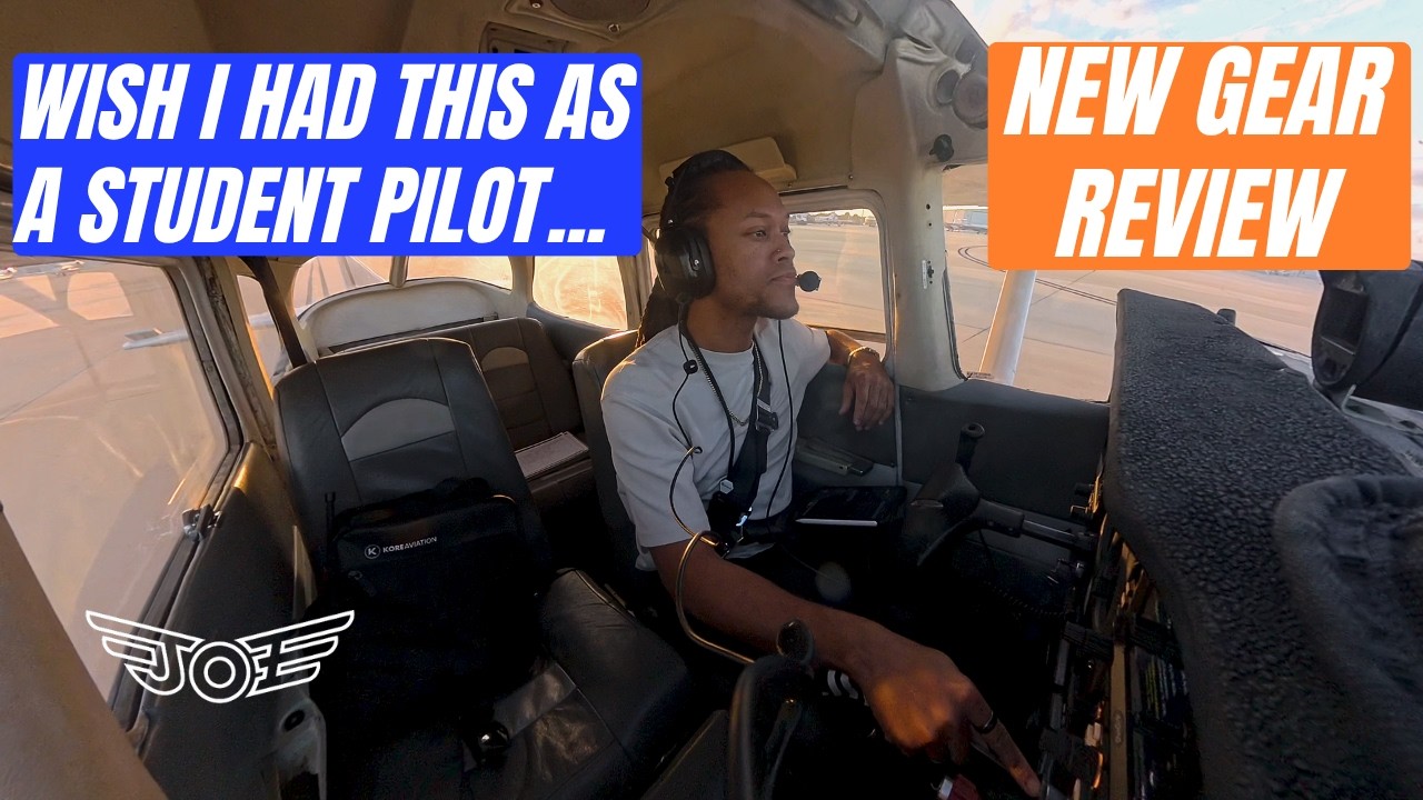 AFFORDABLE Student Pilot Gear?? Kore Aviation P-1 and Flight Bag