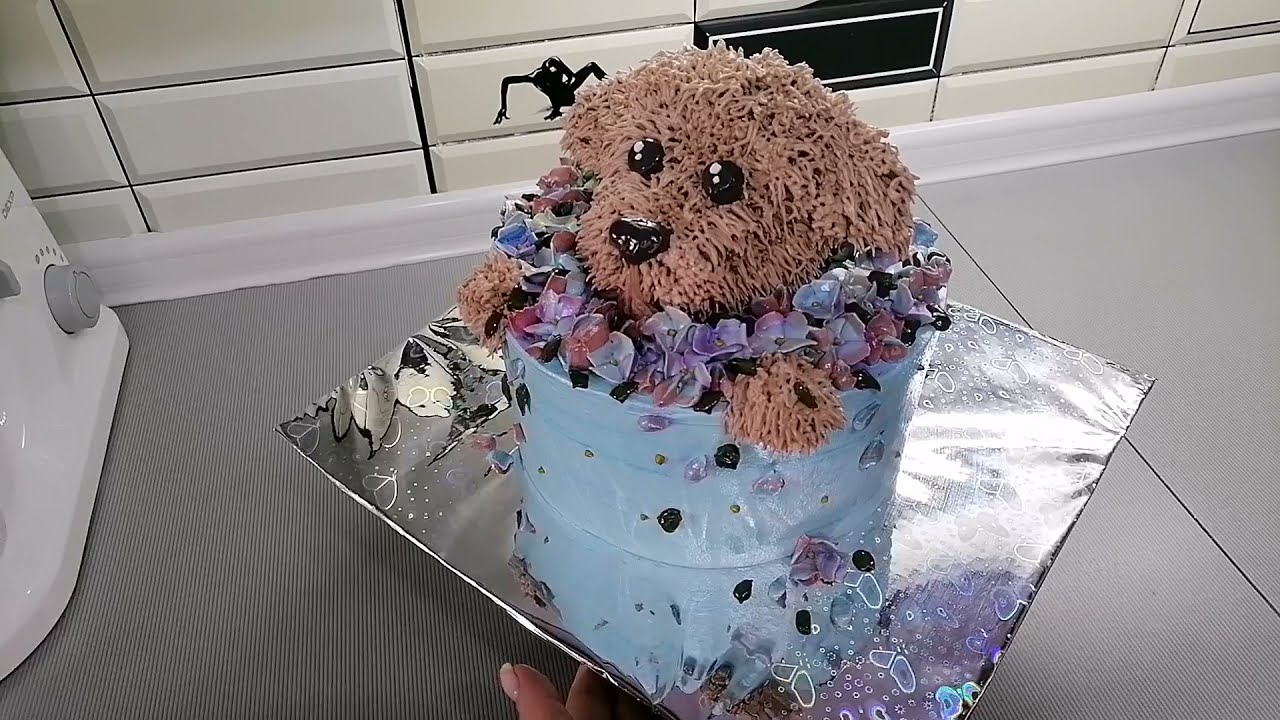 Какой он МИЛЫЙ/ТОРТ С СОБАЧКОЙ