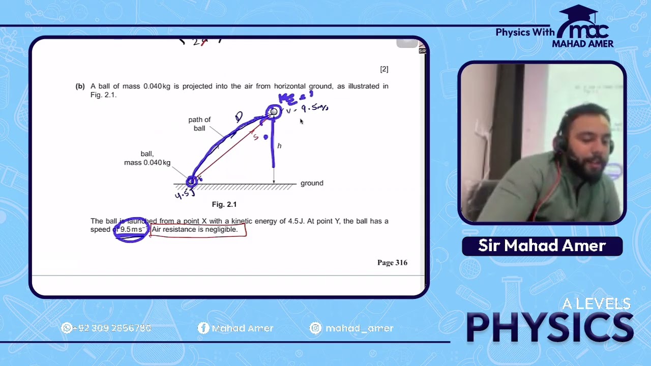Work Energy Power Past Papers 2