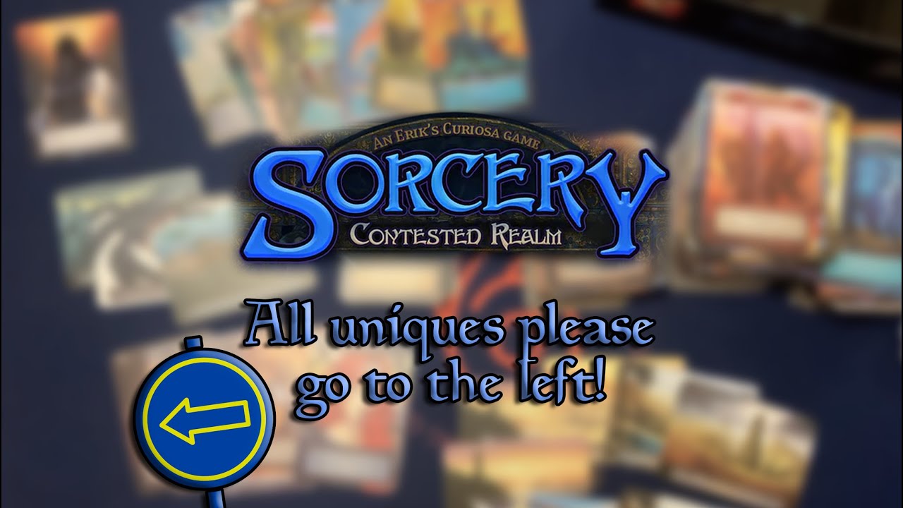 My last #sorcerytcg box and it was full of uniques, foils and what?