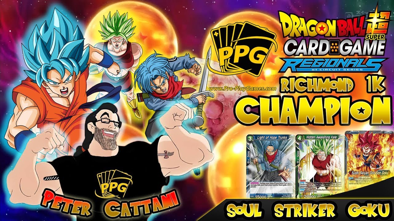 DBS Richmond Regional WINNER - Peter Cattani - Blue Green Starter Goku