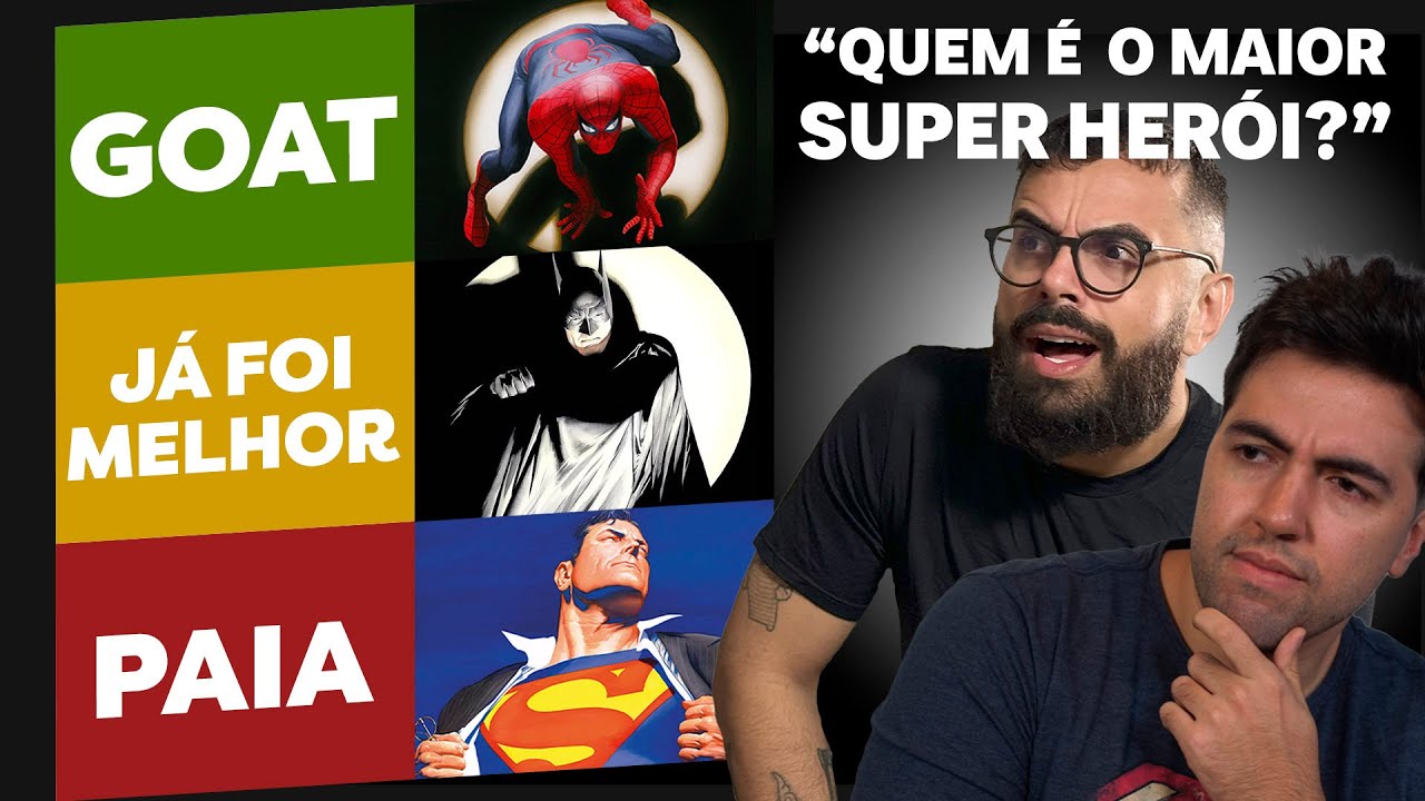 QUAL É O MAIOR SUPER-HERÓI de TODOS OS TEMPOS? (com Luis Sellari)