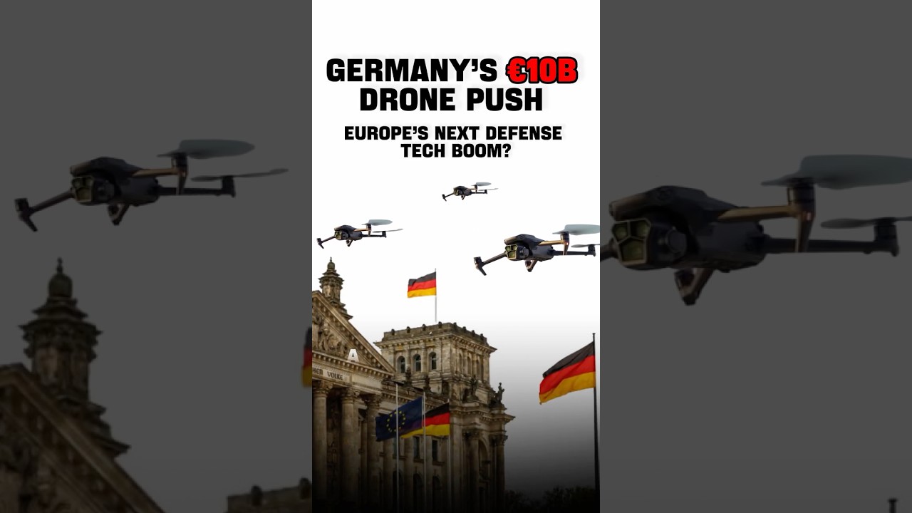 Germany&rsquo;s &euro;10B Drone Push Europe&rsquo;s Next Defense Tech Boom?
