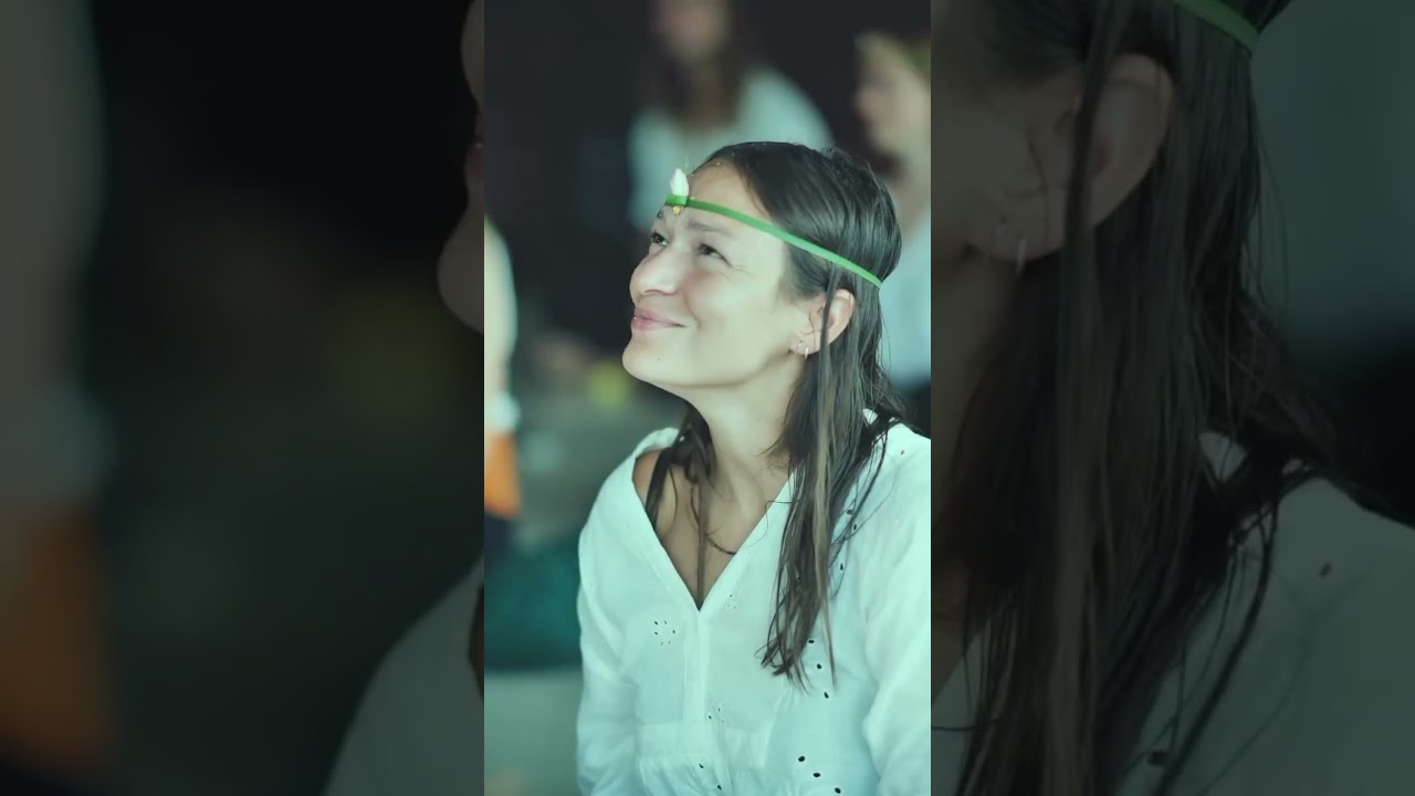 The welcome ceremony at the Bali yoga ashram | August 2025