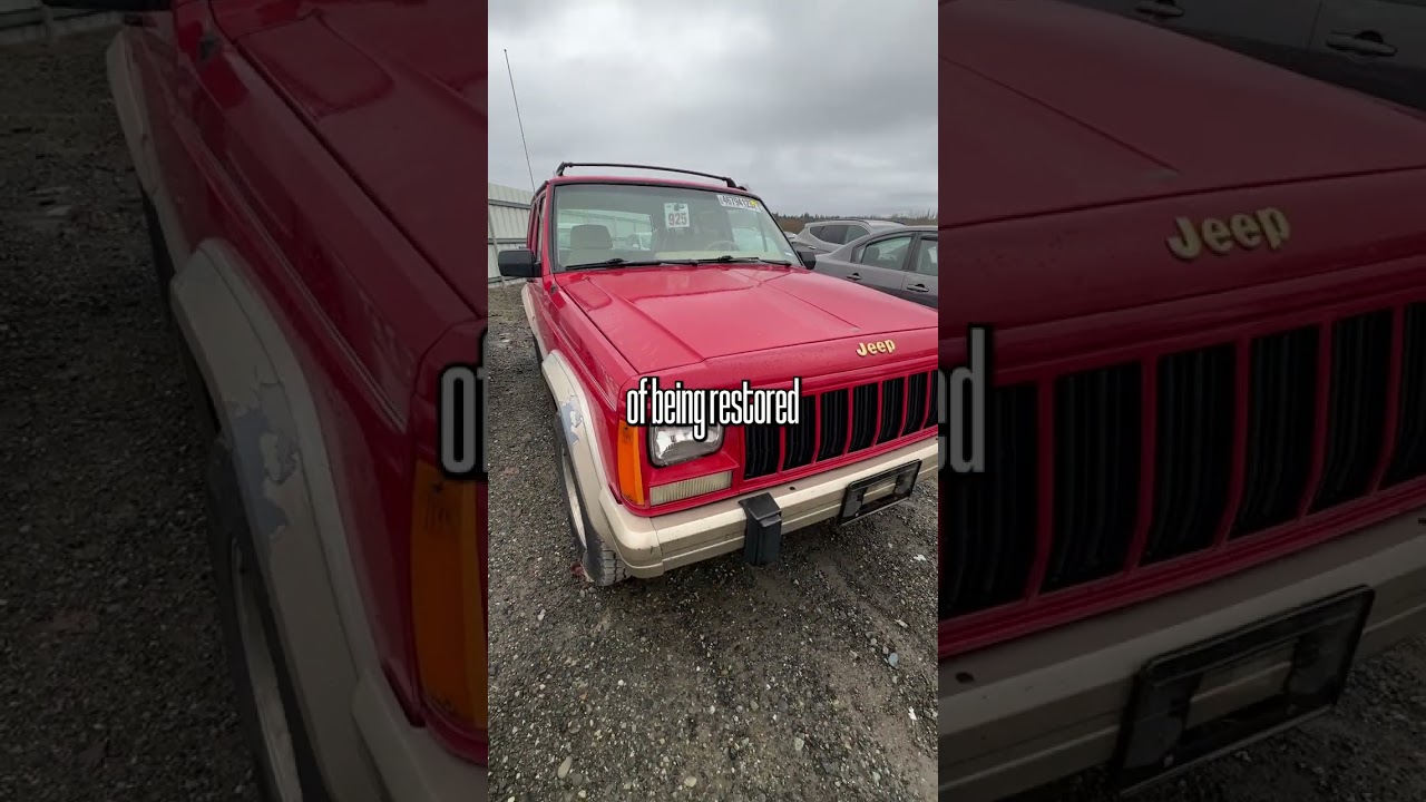 Аукцион XJ Jeep Cherokee Country &mdash; будущая классика?
