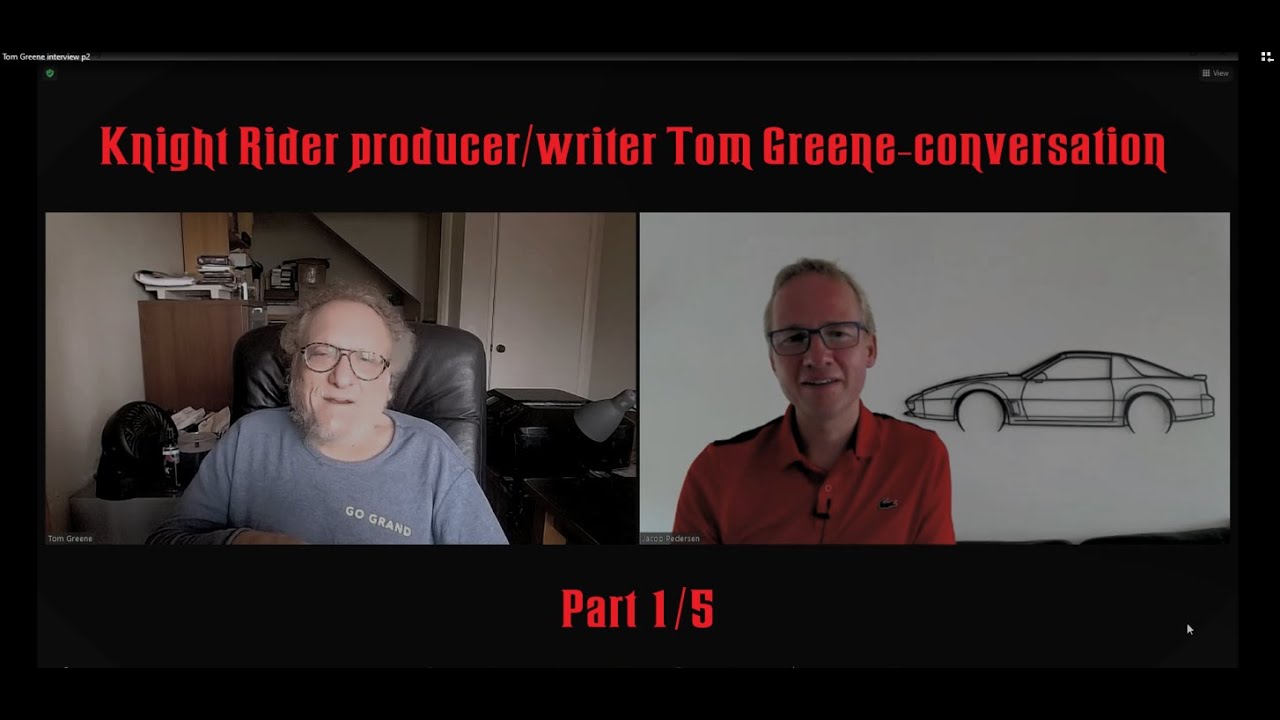 Tom Greene - Knight Rider conversation part 1/5