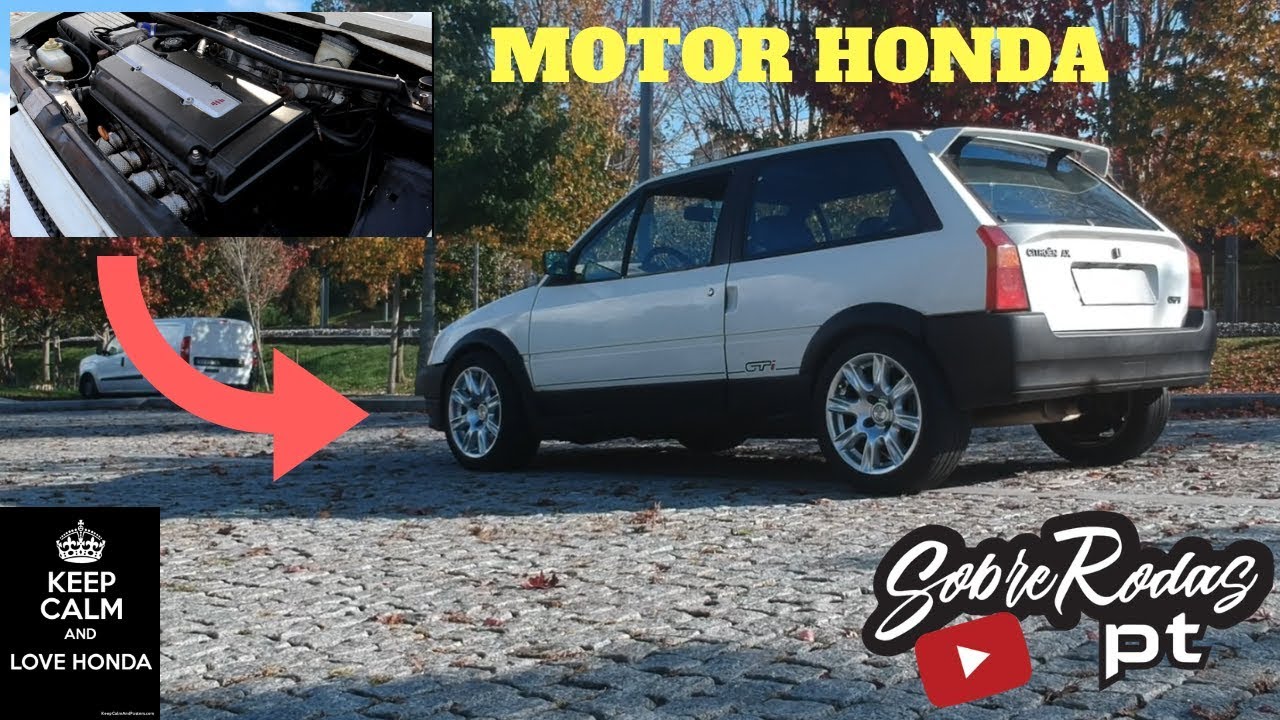 Motor Honda num Citroen ax gti