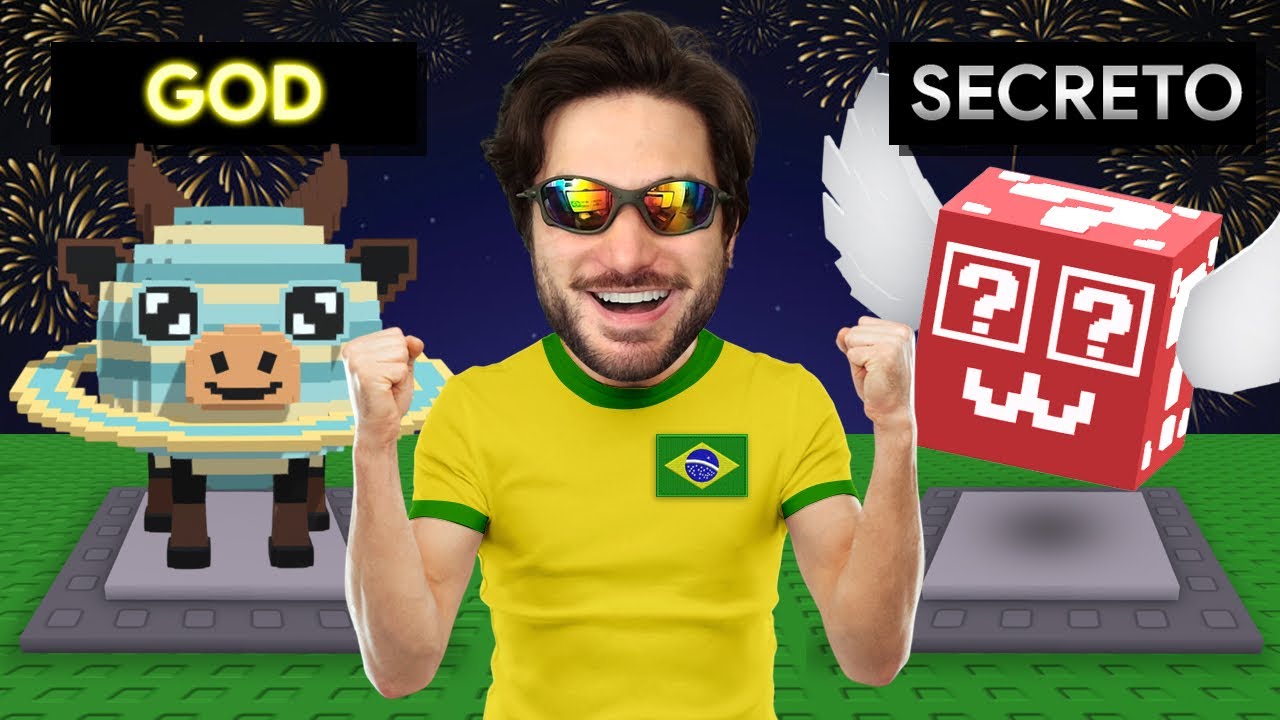 PARTICIPEI DE UM EVENTO ESPECIAL NO ROUBE UM BRAINROT E PEGUEI VÁRIOS BRAINROTS GOD E ESPECIAL!