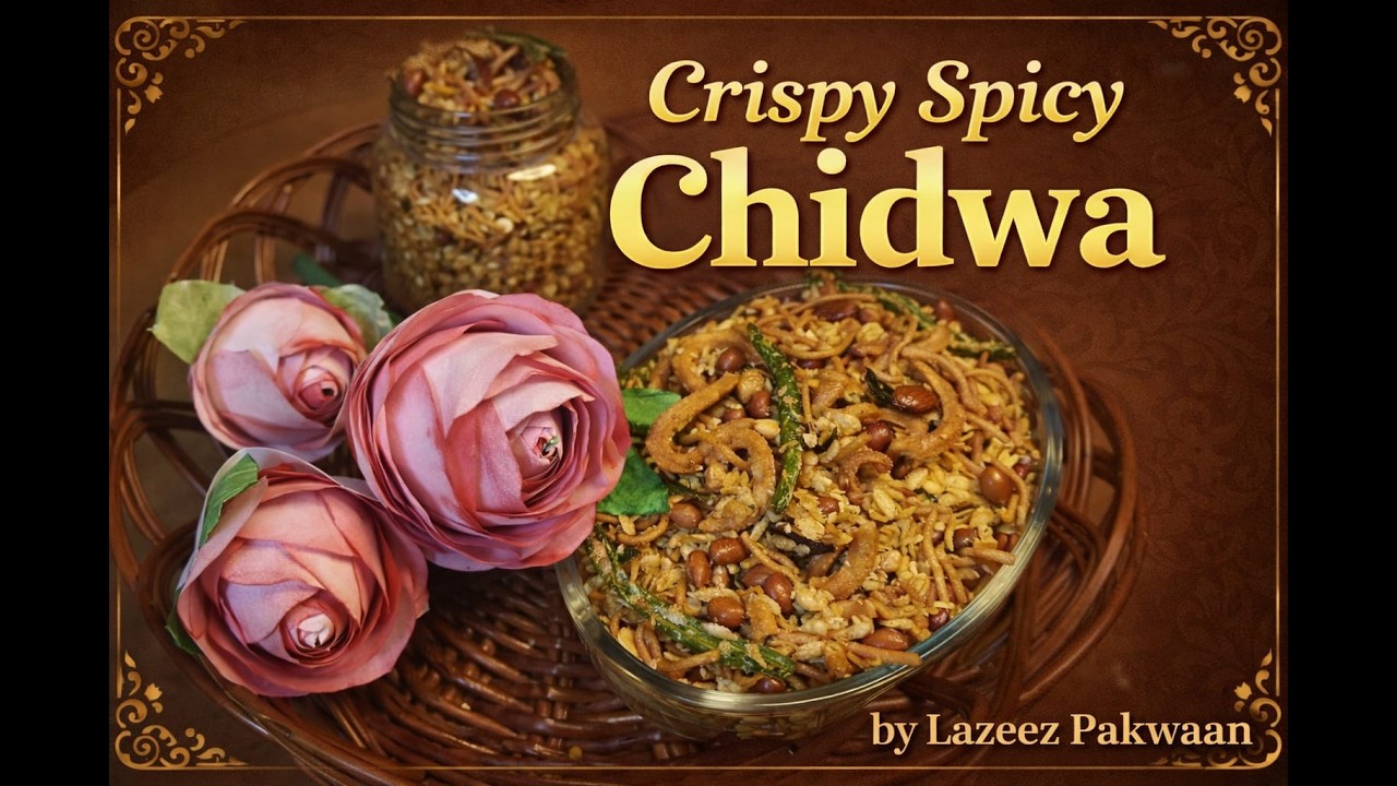 Crispy, Crunchy, homemade Chidwa 😋 ✨  with lazeez pakwaan 🙌🏻