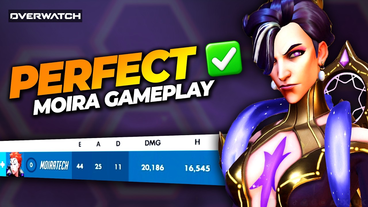 This is how a 12,438 hour Moira main DESTROYS lobbies in Overwatch
